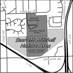 Map of Scarlett Mitchell