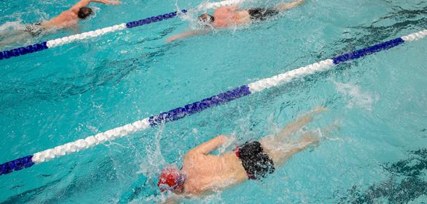 Ask staff about lap swimming and our Master Swim program.