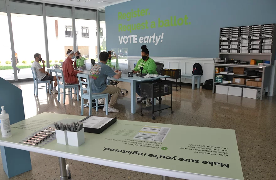 UMMA satellite office registering voters ahead of the 2020 presidential election