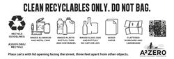 Updated Recycle Cart Stickers Being Distributed for Single-family Homes in Ann Arbor