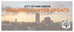 Feb. 24, 2023: Warming Centers are Open in Ann Arbor 