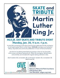 City Schedule & Events for Martin Luther King Jr. Day Jan. 20