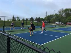 Leslie Park Now Features Pickleball Courts