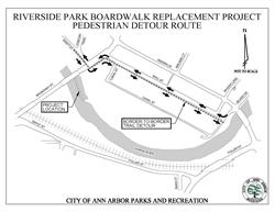 Portion of B2B Trail in Riverside Park to Close for Repairs Beginning Feb. 26