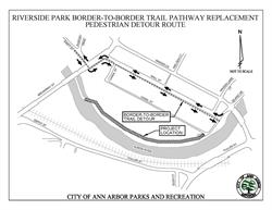 Temporary Closure of Border-to-Border Trail in Riverside Park to Begin in September