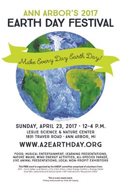 Annual Earth Day Festival is Sunday, April 23