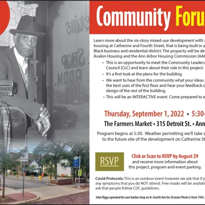 September 1, 2022 Community Forum