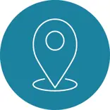 Icon image of a map pin