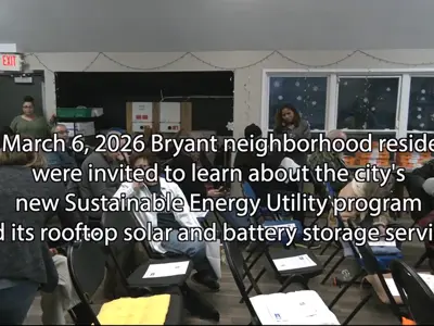 Sustainable Energy Utility - Bryant Solar Pilot Kickoff Compilation Video - March 6, 2026