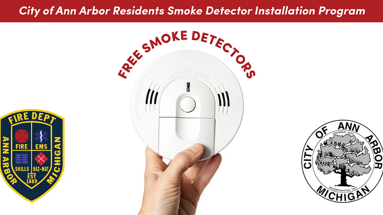 Smoke Detector Program | City of Ann Arbor