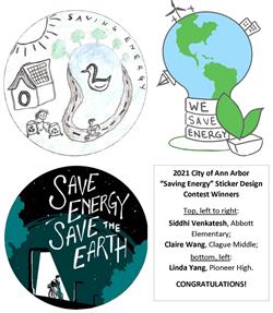 “Saving Energy” Sticker Design Contest Winners Announced