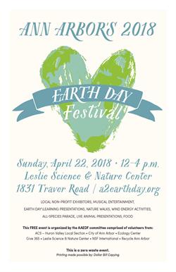 47th Annual Earth Day Festival is April 22
