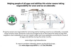 Environmentally friendly snow and sidewalk treatments 